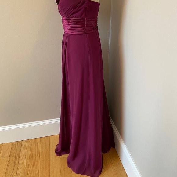 Bill Levkoff Magenta Gown - Picture 4 of 6